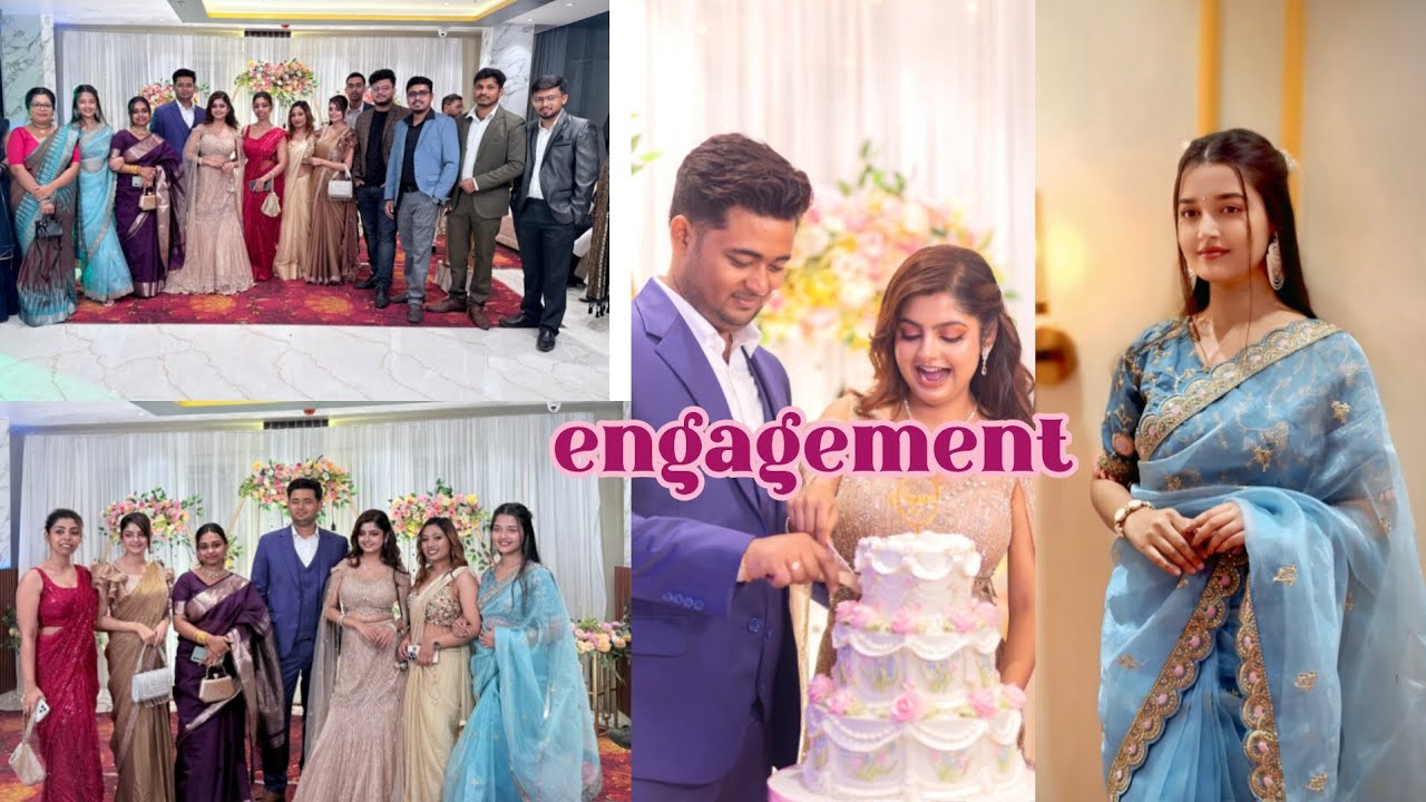 ✨ ring💍 ceremony of my friend ✨|| bipasha's engagement || ✨