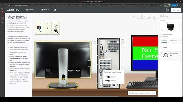 2.3.2 Lab: Select and Configure Dual Monitors