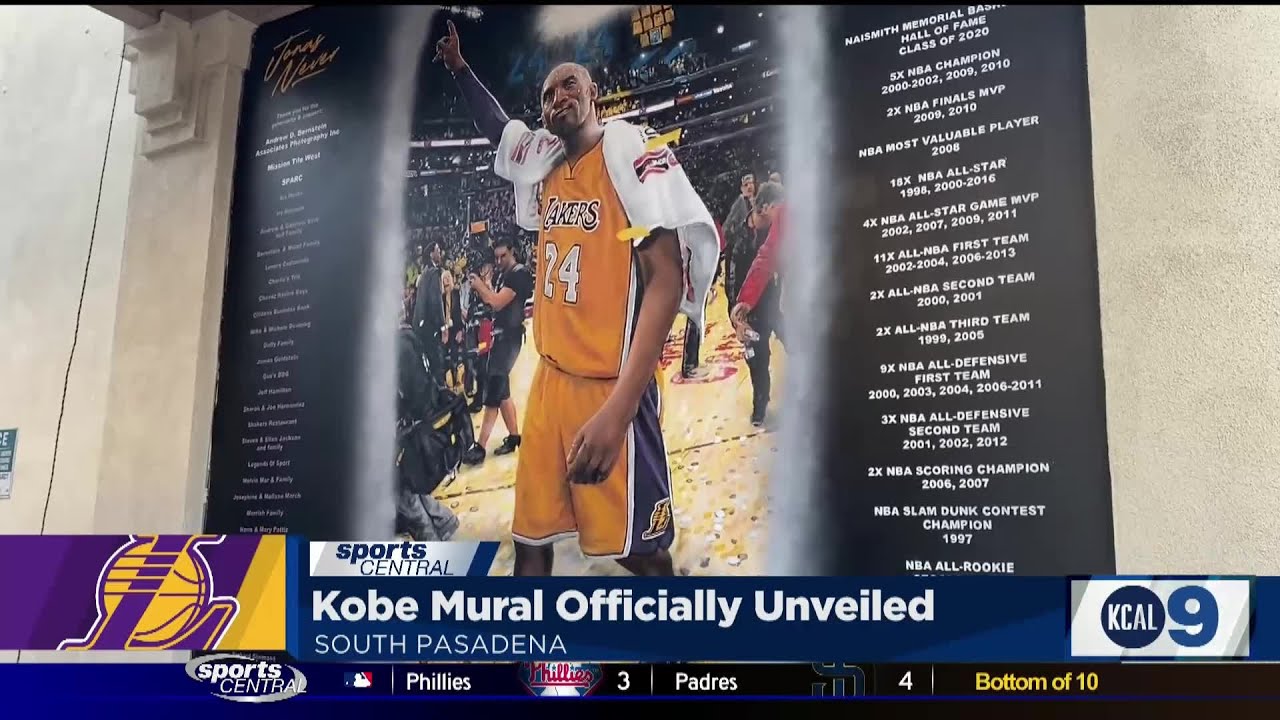 Kobe Mural Officially Unveiled