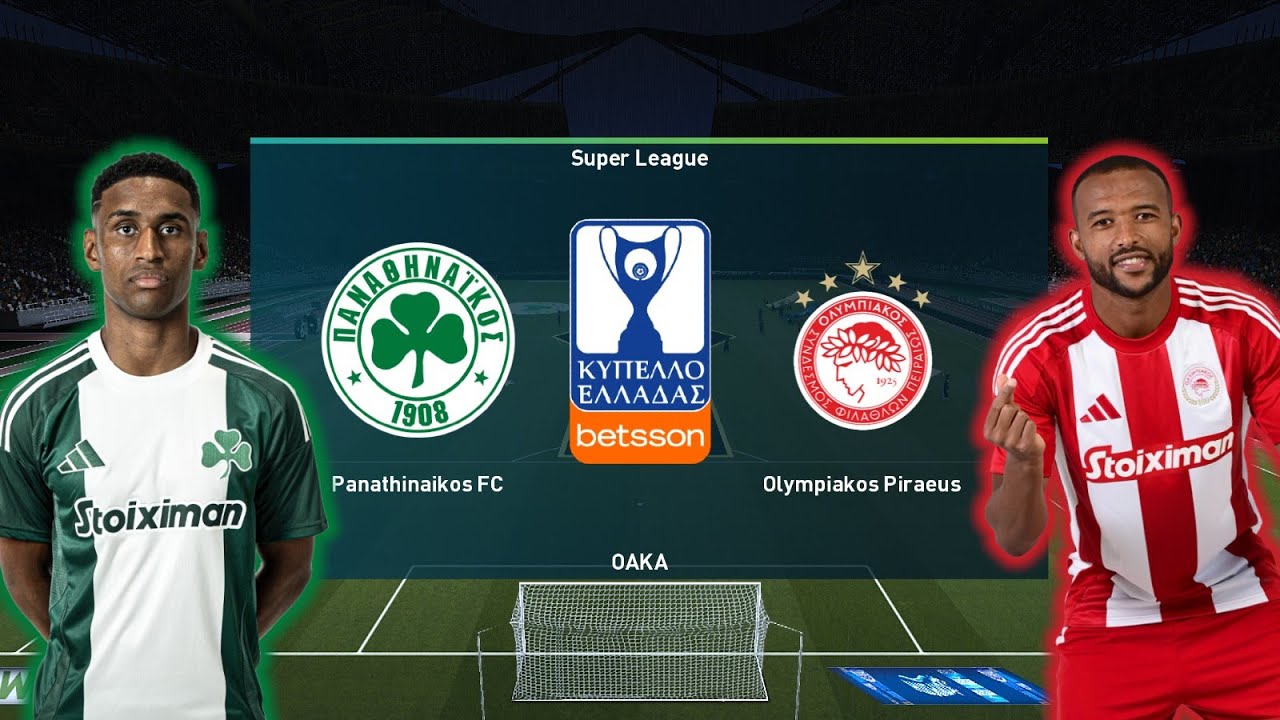 ~ΞΕΚΙΝΗΜΑ ΔΥΣΚΟΛΟΥ ΠΡΟΡΑΜΜΑΤΟΣ!~ |ΠΑΝΑΘΗΝΑΪΚΟΣ-ΟΛΥΜΠΙΑΚΟΣ| (eFootball PES ΚΥΠΕΛΛΟ ΕΛΛΑΔΟΣ 2024-2025)
