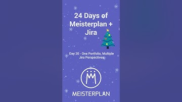24 Days of Meisterplan + Jira : Day 20 - One Portfolio, Multiple Jira Perspectives