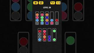 Ball Sort Puzzle - Level 29 Solution (Less than 1 Minute!)