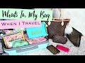 What's Inside My Louis Vuitton Neverfull MM When I Travel | Belinda Selene