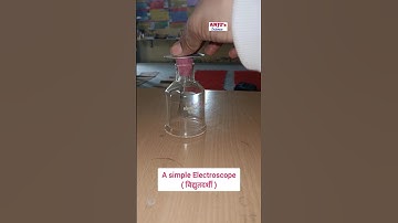 How to make Electroscope ( विद्युत दर्शी ) #shorts #anjus_science