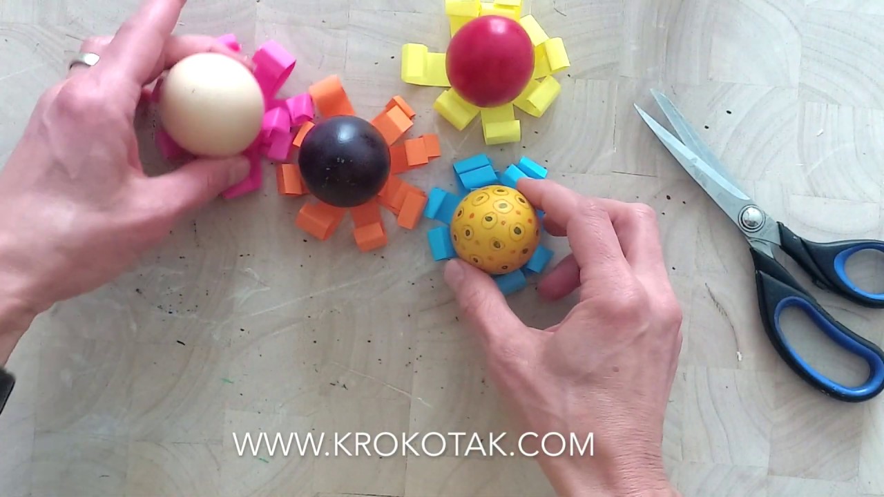 EASY PAPER EGG STAND