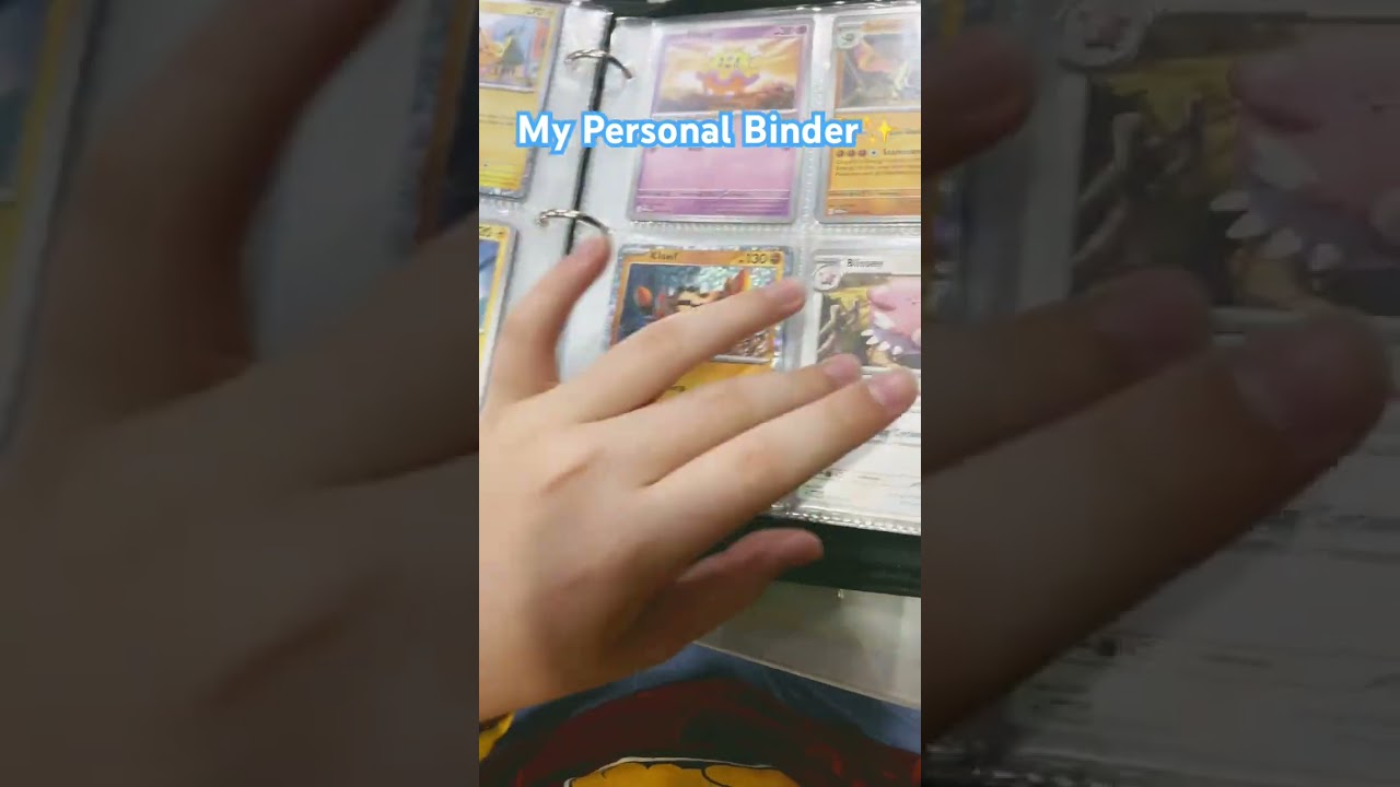 My Pokémon card Binder!
