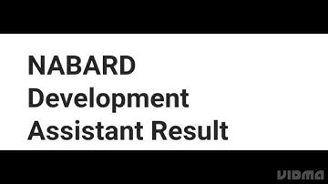 NABARD DEVELOPMENT ASSISTANT RESULT 2022 RELEASED THIS WEEK, HOW TO DOWNLOAD, LATEST NEWS
