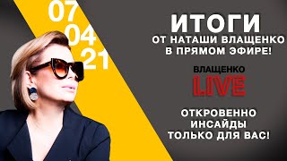 Итоги с Наташей Влащенко  - 7 апреля 21:30 (прямой эфир)