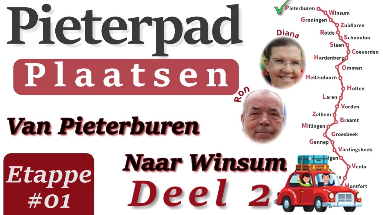 Pieterpad Etappe 1 van Pieterburen naar Winsum (Deel 2) #05 - YouTube