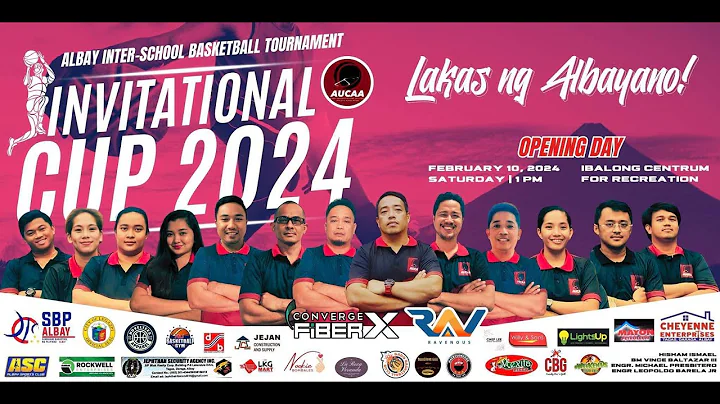WATCH NOW: ALBAY INTER-SCHOOL BASKETBALL TOURNAMENT INVITATIONAL CUP 2024 MAY 24, 2024