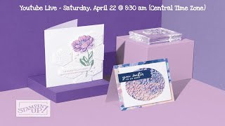 Youtube Live Saturday, April 22, 2023 at 8:30 am Central Time
