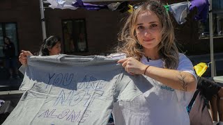 College student recognized for activism against sexual assault