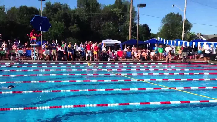 Scott Faler, lane 4, 100 Individual Medley, Champs...