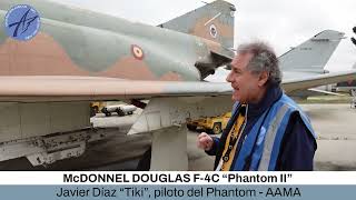 #lunesdeaviones McDONNELL- DOUGLAS F-4C “Phantom II” con Javier Díaz “Tiki”