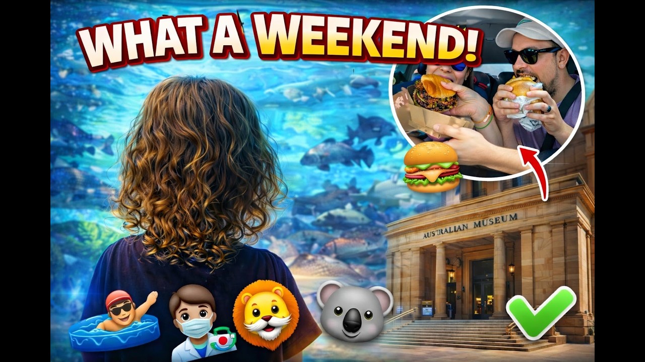 What a Weekend! Swimming, Dentist, Zoo, Museum & Burgers