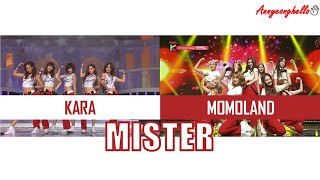 MISTER - Kara × Momoland |Split Audio