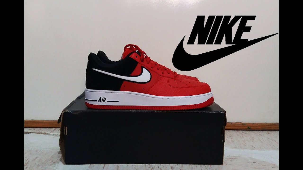 electrodo póngase en fila odio 🇺🇸 🇺🇸 Nike Air Force 1 | Nike Air Force 1 black and red | Nike Air  Force 1 rojinegros 🇺🇸 🇺🇸 - YouTube