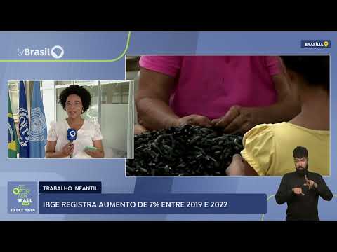 Brasil tem quase 2 milhões de crianças e adolescentes em situação de trabalho infantil
