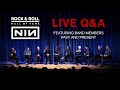 Capture de la vidéo Nine Inch Nails Live Q&A From The Rock & Roll Hall Of Fame