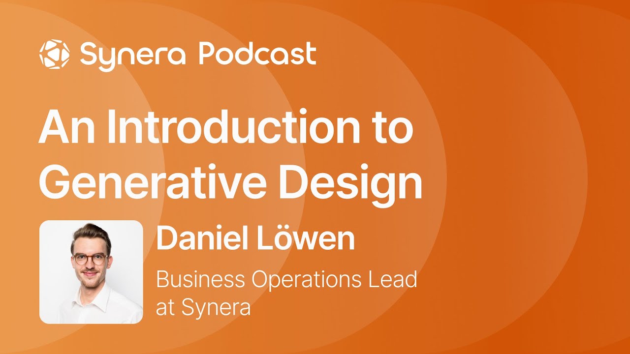 Generative Design in Engineering Daniel Löwen Podcast 6 YouTube