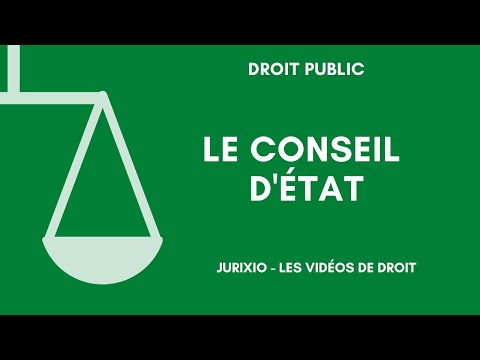 Le Conseil d'Etat