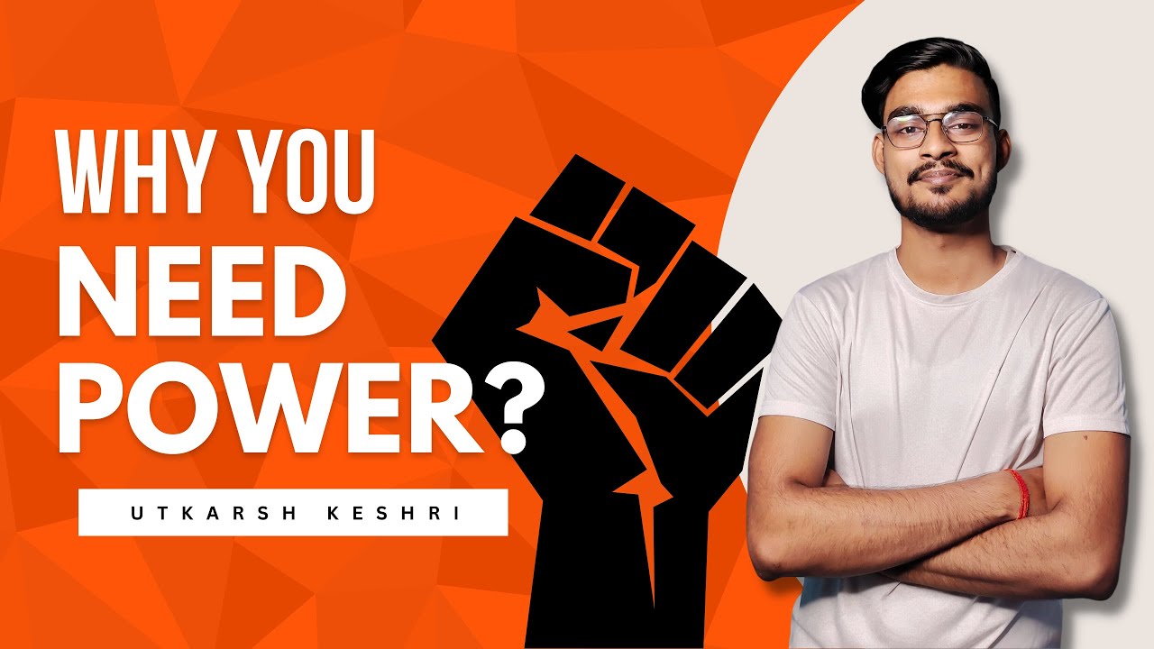 Why you need power? Why creative people need power? Why everyone needs