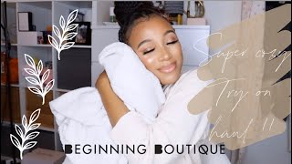 SUPER COZY BEGINNING BOUTIQUE FALL TRY ON HAUL ! DARCIA DORILAS