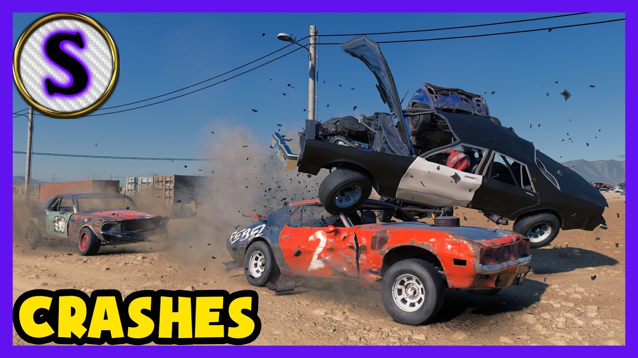 Wreckfest 2 - CRASHES and ACCIDENTS Compilation #1 [1440p 60fps]