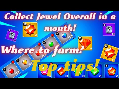 ARCHERO: How much did I collect Jewel Overall in a month? Where to farm? Top Jewel Overall!