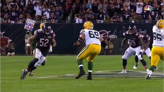 David Bakhtiari vs Khalil Mack (2019 wk 1) | OL vs DL Matchup