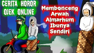 MEMBONCENGKAN ARWAH ALMARHUM IBUNYA ! - Animasi Horor Kartun Hantu Lucu Indonesia#HORORKOMEDI