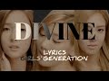 Girls' Generation / SNSD (少女時代) DIVINE Lyrics JAP/ROM/ENG