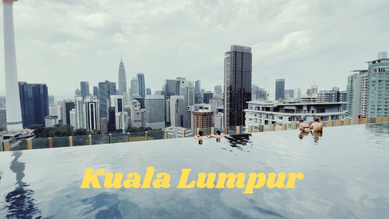 35. Przylecieliśmy do Malezji. Pierwsze wrażenia, zakupy i basen z panoramą