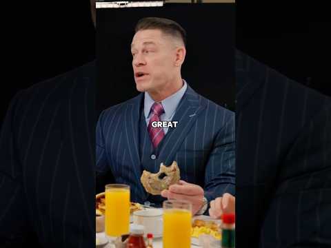 John Cena On What He Has For Breakfast Everyday