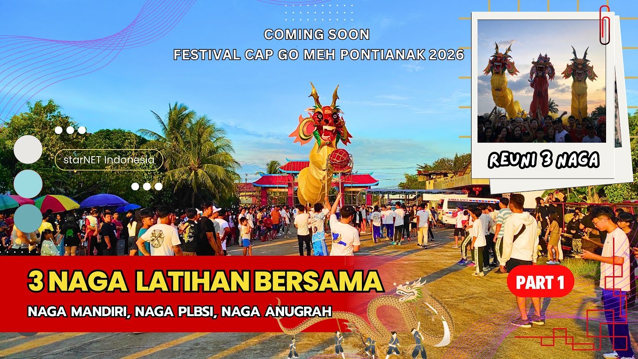 Latihan Naga Mandiri, Naga PLBSI dan Naga Anugrah | Part 1 #dragondance