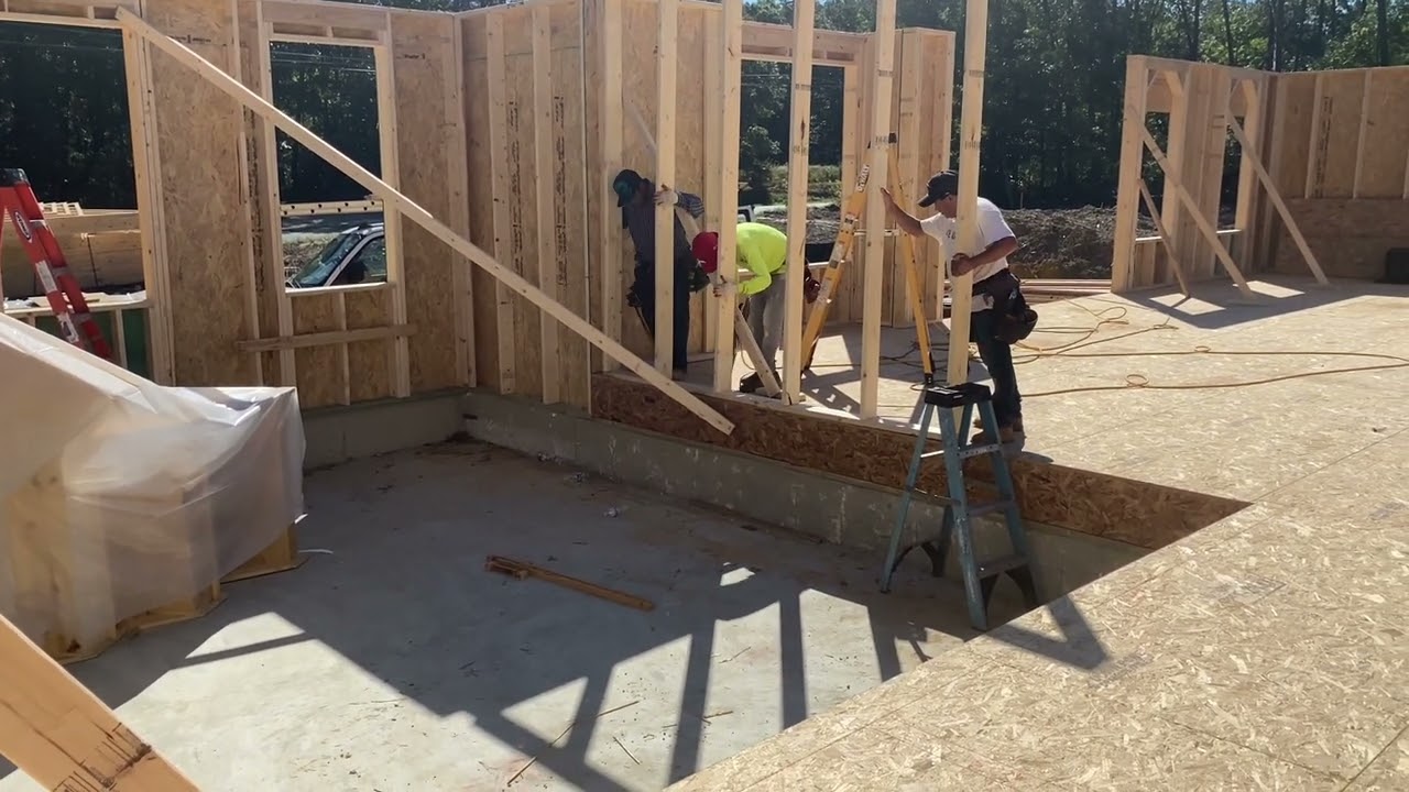 Putting the puzzle together (Framing) Kingsport by Caruso Homes