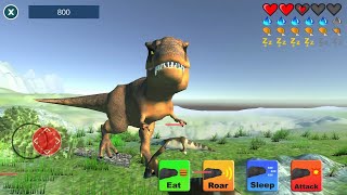 Dinosaur Sim Android Gameplay #3 Tyrannosaurus Rex Simulator screenshot 1