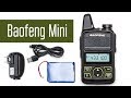 Baofeng Mini BF-T1 - очень маленькая радиостанция. Проверка, разборка, обзор.
