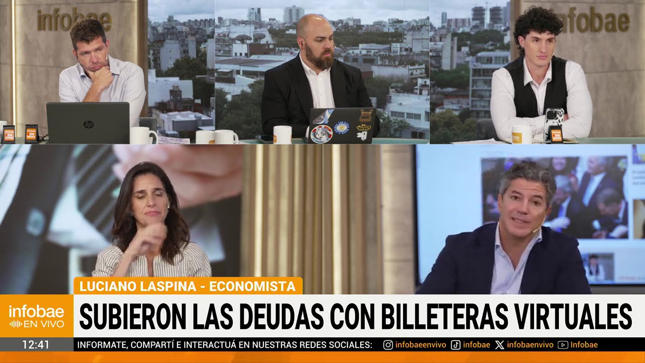 Luciano Laspina en Infobae en vivo