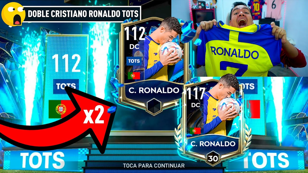 ?? ME SALE DOBLE CRISTIANO RONALDO TOTS en ESTE PACK OPENING HISTORICO de FIFA MOBILE *Justicia*