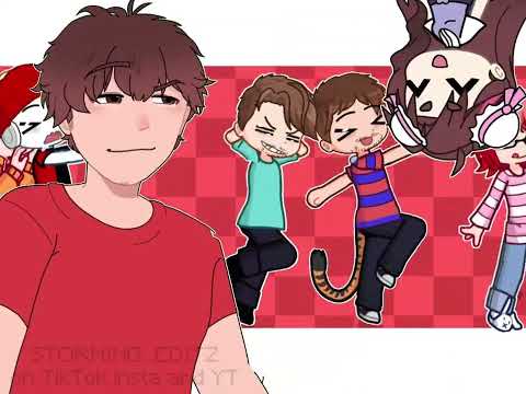 Kissing strangers meme! Albert flamingo x literally everyone | gl2 + art