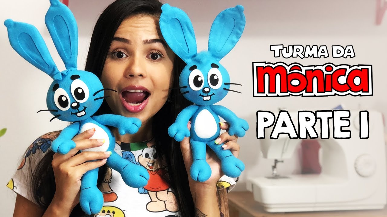 Turma da Mônica | SANSÃO | Moldes Gratuitos