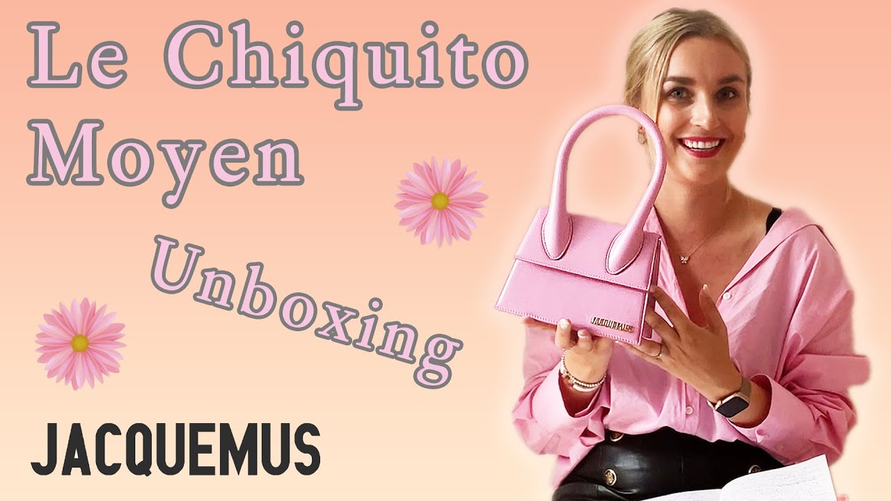 Jacquemus Le Chiquito Moyen Light Pink Unboxing –first impressions,what  fits&mod shots Freya Johanna 