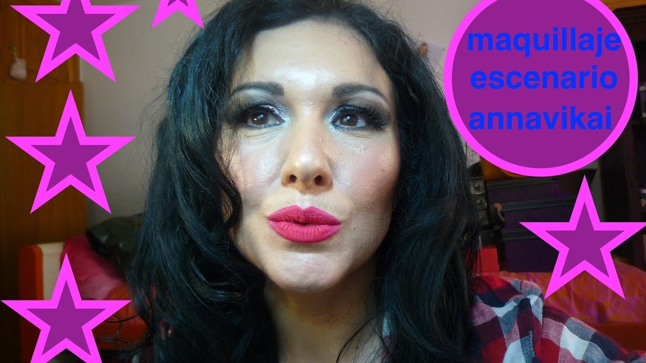 makeup artist maquillaje para escenario 1annavikai