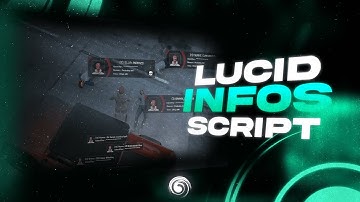 [QB/ESX] FiveM Infos Script | lucid-infos
