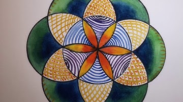 How to do easy geometry patterns for beginners