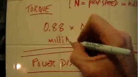 Orbette P35: Example of Rotor Power Dissipation Measurement