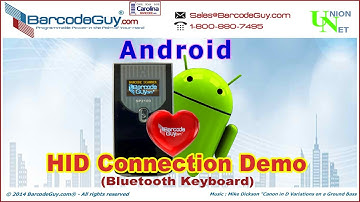 Android loves the SP2100 Android Barcode Scanner