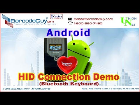 Android loves the SP2100 Android Barcode Scanner