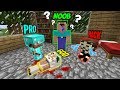 NOOB VS BABYS CHALLENGE! NOOB vs PRO vs HACKER vs GOD in Minecraft Animation